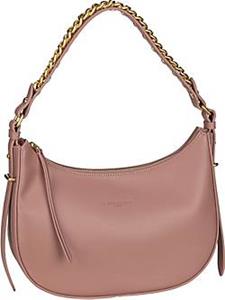 Lancaster , Schultertasche Aria Hobo Bag M in rosa, Schultertaschen für Damen