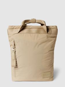 Marc O'Polo , Wattierter Rucksack Aus Recyceltem Material in mittelbraun, Rucksäcke für Damen