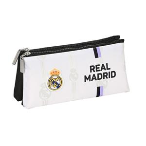 Kulturbeutel Für Die Schule Real Madrid C.f. Schwarz Weiß (22 X 10 X 8 Cm)
