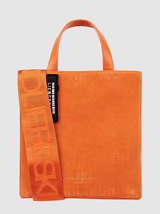 Liebeskind, Handtasche Paper Bag S Suede in orange, Henkeltaschen für Damen
