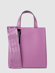 Liebeskind, Paper Bag S Handtasche Leder 22 Cm in violett, Henkeltaschen für Damen