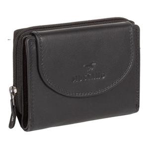 MUSTANG Portemonnee Udine leather wallet top opening in een praktisch formaat