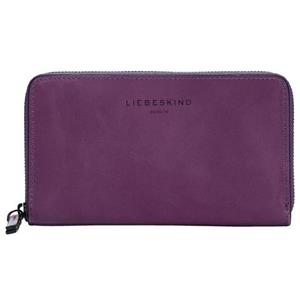 Liebeskind, Paper Bag Frieda Naplack Geldbörse Rfid Leder 16 Cm in violett, Geldbörsen für Damen