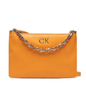 calvinkleinjeans Handtasche Calvin Klein Jeans - Re Lock Ew Crossbody W Chain K60K609115 Orange Flash SCD