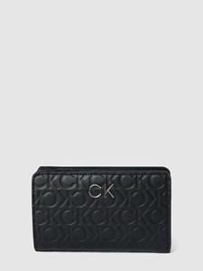 CK Calvin Klein Portemonnee met all-over logo, model 'BIFOLD'