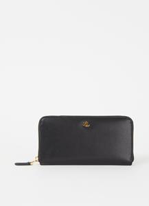 Lauren Ralph Lauren Women's Zip Wallet-Large - Black