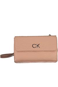 Calvin Klein, Re-Lock Umhängetasche 24 Cm in rosa, Umhängetaschen für Damen
