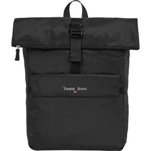 TOMMY-JEANS , Tjm Essential Rucksack 42 Cm Laptopfach in schwarz, Rucksäcke für Damen
