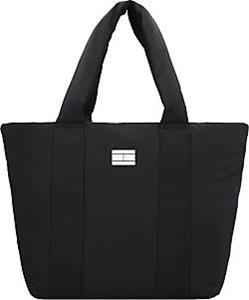 TOMMY-JEANS , Tjw Hype Shopper Tasche 38 Cm in schwarz, Shopper für Damen