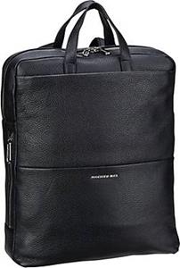 Mandarina Duck , Rucksack / Daypack Mellow Urban Slim Backpack Mwt02 in schwarz, Rucksäcke für Damen