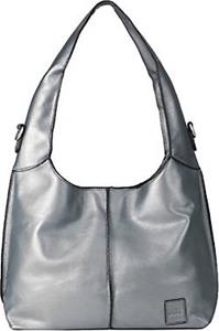 FREDsBRUDER , Fb Mini Schultertasche 38 Cm in silber, Schultertaschen für Damen