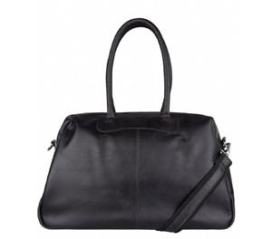 Cowboysbag , Stewarton Shopper Tasche Leder 40 Cm in schwarz, Shopper für Damen