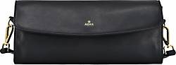 ADAX , Schultertasche Clara in schwarz, Schultertaschen für Damen