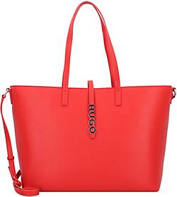 HUGO , Mel Shopper Tasche 37 Cm in rot, Shopper für Damen