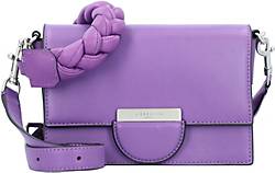 Liebeskind , Penelope 2 Braided S Schultertasche Leder 19 Cm in violett, Schultertaschen für Damen