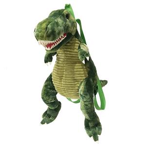 ArmadaDeals 3D Dinosaurier Weicher Plüsch Rucksack Kinder Rucksack Kreative Geschenke, Grüner T-Rex