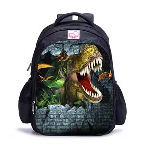 ArmadaDeals 3D Dinosaurier Rucksack Schulranzen Büchertasche für Jungen Kinder Geschenke, Dinosaurier D