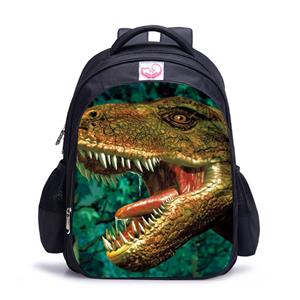 ArmadaDeals 3D Dinosaurier Rucksack Schulranzen Büchertasche für Jungen Kinder Geschenke, Dinosaurier F