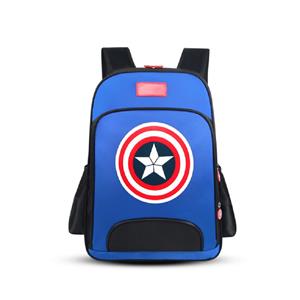 ArmadaDeals Grundschultasche Captain America Kinderrucksack Jungenrucksack, Blau