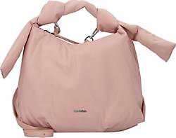 Calvin Klein , Soft Nappa Schultertasche 28 Cm in rosa, Schultertaschen für Damen