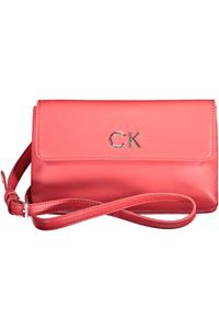 Calvin Klein, Umhängetasche Re-Lock Double Crossbody W/flap Fa22 in rot, Umhängetaschen für Damen