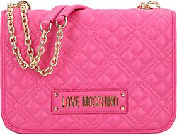Love Moschino , Quilted Schultertasche 26 Cm in pink, Schultertaschen für Damen