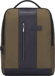 Piquadro , Brief Rucksack Rfid 41 Cm Laptopfach in mittelgrün, Rucksäcke für Damen