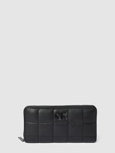 Calvin Klein CK Re-Lock Gestepptes Portemonnaie Black