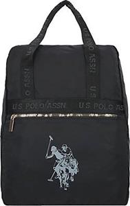 U.S. POLO ASSN. , New Sport Chic Rucksack 39 Cm Laptopfach in schwarz, Rucksäcke für Damen