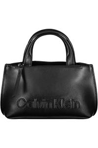 Calvin Klein, Handtasche 23 Cm in schwarz, Henkeltaschen für Damen