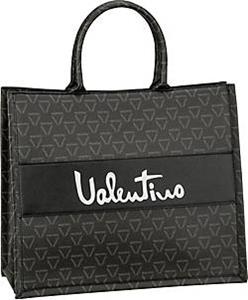 Valentino , Shopper Tour Shopping B01 in schwarz/weiß, Shopper für Damen