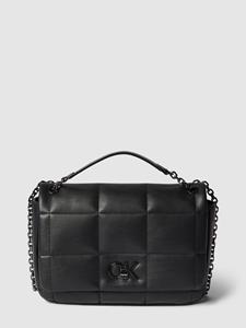 Calvin Klein , Schultertasche Re-Lock Quilt Shoulder Bag Sp23 in schwarz, Schultertaschen für Damen