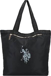 U.S. POLO ASSN. , New Sport Chic Shopper Tasche 43 Cm in schwarz, Shopper für Damen