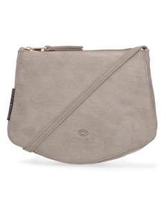 freddelabretoniere Crossbody suède licht taupe