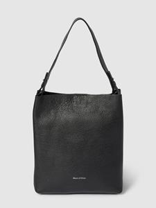 Marc O'Polo, Schultertasche Leder 28 Cm in schwarz, Schultertaschen für Damen