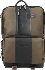 Piquadro , Brief 2 Rucksack 44 Cm Laptopfach in mittelgrün, Rucksäcke für Damen