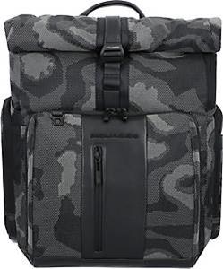 Piquadro , Brief 2 Rucksack 46 Cm Laptopfach in dunkelgrau, Rucksäcke für Damen