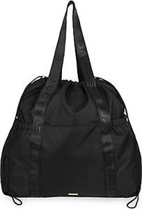 DAY ET , Schultertasche Day Re-Logo Band Crease Bag in schwarz, Schultertaschen für Damen