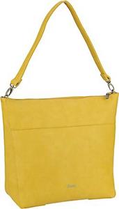 Zwei , Schultertasche Mademoiselle M110 in gelb, Schultertaschen für Damen