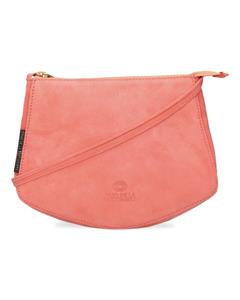 Fred de la bretoniere Crossbody suède kersen roze