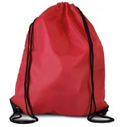 2x stuks sport gymtas/draagtas in kleur Rood