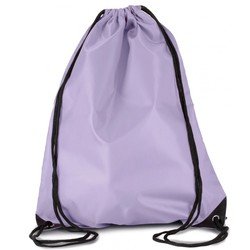 4x stuks sport gymtas/draagtas in kleur lila Paars