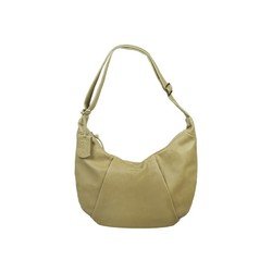 BURKELY, Handtasche Just Jolie Croissant Bag in hellgrün, Henkeltaschen für Damen