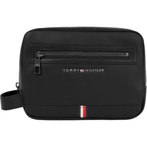 Kosmetiktasche Tommy Hilfiger - Th Corporate Washbag Pu AM0AM10971 BDS