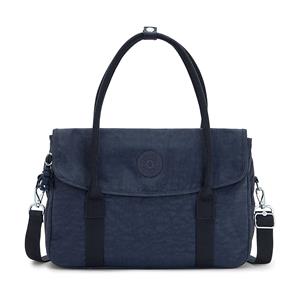 Kipling Basic Superworker S Handtasche 38 cm Laptopfach Handtaschen blau Damen