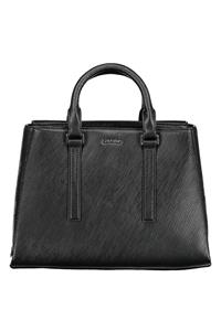Calvin Klein, Ck Elevated Handtasche 32 Cm in schwarz, Henkeltaschen für Damen