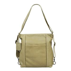 BURKELY, Handtasche Just Jolie Backpack Hobo in hellgrün, Henkeltaschen für Damen