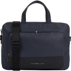 Tommy Hilfiger Messenger Bag "TH ESSENTIAL SLIM COMPUTER BAG", mit Trolley-Aufsteck-System