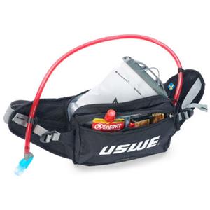 USWE Zulo 2 Hydration Hip Pack SS22 - Carbon-Schwarz}  - One Size}