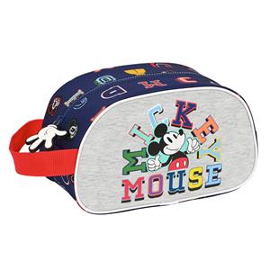 Kulturbeutel Für Die Schule Mickey Mouse Clubhouse Only One Marineblau (26 X 15